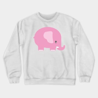 Pink Elephant Crewneck Sweatshirt